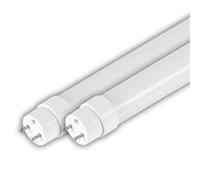 V-TAC 2X Tubi LED 120 CM con attacco G13 18W - 1850 Lumen - Chip Samsung - Tubi LED per Soffitto, Parete, Garage, Negozio - Tubo LED forma T8 - Sostituzione Neon - Luce 6400K Bianca Fredda