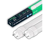 V-TAC 2X Tubi LED 150 CM con attacco G13 20W - 2100 Lumen - Chip Samsung - Tubi LED per Soffitto, Parete, Garage, Negozio - Tubo LED forma T8 - Sostituzione Neon - Luce 3000K Bianca Calda