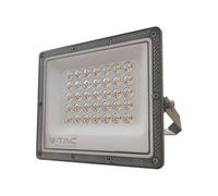 V-TAC Faro LED SMD 30W con Driver IC Integrato e LED Sostituibili Colore Grigio Scuro CCT 3in1 IP65