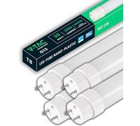 V-TAC 4x Tubi LED 150 CM con attacco G13 20W - 2100 Lumen - Chip Samsung - Tubi LED per Soffitto, Parete, Garage, Negozio - Tubo LED forma T8 - Sostituzione Neon - Luce 4000K Bianca Naturale