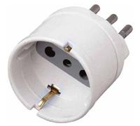 V-Tac Adattatore Da Schuko Presa Tedesca A Presa 2p+t 10a Standard Italiano - Sku 8719