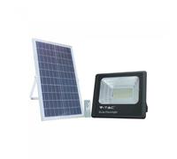 VT-94012 - Proiettore a LED con pannello solare, 35 W, 6000 K.