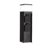V-TAC Bollard Lamp + Socket 16A MAX. 3600W Power Pile G9