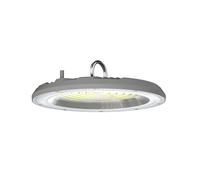 Campana Industriale LED 150W UFO Colore Grigio 90° con Interruttore Levetta CCT 3in1 3000K-6500K IP65