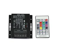 V-TAC Controller LED VT-2424 RGB+W Dimmer Sincronizzazione RJ45 4 canali da 6A EEK A+