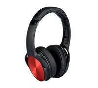 V-TAC Cuffia Senza Fili Bluetooth con Testa Rotante 500mAh Colore Rosso con Custodia