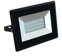 V-TAC - Faretti Led 30w Smd Ip65 Esterno Nero Impermeabile Luce Fredda 6500k V Tac Vt-4031 5954