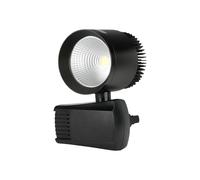 V-TAC Faretto LED COB da Binario Rotondo 40W Colore Nero 5000K