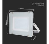 V-TAC PRO VT-200 Faro LED 200W SMD Chip Samsung Colore Bianco luce 6400K IP65 - [EEK: F]