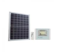 V-TAC Faro LED con Telecomando e Pannello Solare 12W Colore Bianco 4000K IP65