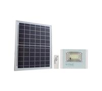 V-TAC Faro LED con Telecomando e Pannello Solare 12W Colore Bianco 6400K IP65