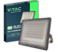 V-TAC Faro LED da Esterno 100W - [Chip Samsung + Tecnologia RLE] - 8150 Lumen - IP65 - Proiettore Faretto LED Nero Casa, Giardino, Garage, Magazzino - Luce CCT 3 IN 1 Calda, Fredda o Naturale