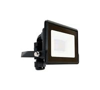 V-TAC Faro LED da Esterno 10W con Chip Samsung di Colore Nero Impermeabile, Luce Bianco Caldo