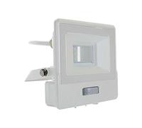 V-TAC PRO Faro LED Chip Samsung 10W con Sensore PIR Cavo 1m Colore Bianco 6400K IP65