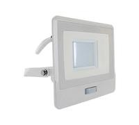 V-TAC VT-138S-1 faro led 30W chip samsung con sensore di movimento PIR e crepusc