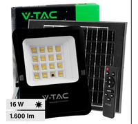 V-TAC Faro LED con Telecomando e Pannello Solare 15W 4000K