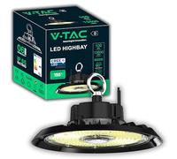 V-TAC Faro Led Industriale Led UFO potenza 100W - [CHIP CREE LED - RISPARMIO ENERGETICO ] - Lampada Industriale 13500 lm per Magazzino, Fabbrica, Officina - IP65 - Campana - Luce Fredda 6500K