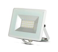 V-Tac VT-4021 E-Series Faro LED SMD 20W Ultra Sottile da Esterno Colore Bianco - SKU 5949 / 5950 / 5951 - Temperatura Colore: Bianco Caldo