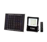 V-TAC Faro LED con Telecomando e Pannello Solare 12W 4000K