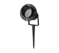 V-TAC Lampada con picchetto Garden GU10 IP65 nero VT-7704-7572
