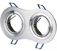 V-TAC lampada da incasso 2x W alluminio 3602