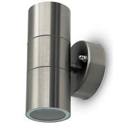 LAMPADA DA PARETE 2 ATTACCO GU10 INOX VT-7622-LED7500 V-TAC