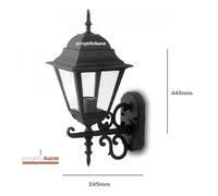 V-TAC VT-761 7521 Lampada LED Muro Parete Esterno Lanterna Porta lampada E27