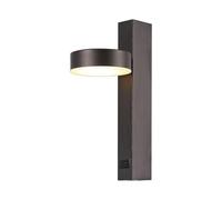 V-TAC Lampada da parete a LED girevole, IP20, colore nero, 8 W, 900 lumen, 3000 K