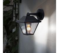 V-Tac Lampada Da Parete In Stile Country IP44 Per Balcone E27, Nero 22,5 cm [EEK: Non valutato]