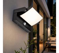 V-Tac Lampada Da Parete LED Esterno Con Sensore Di Movimento IP65 Nero 17 W
