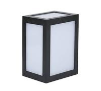 V-TAC VT-822 Lampada applique a lanterna LED 12W wall light cube nero bianco cal