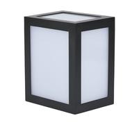 12W LED Wall Light Black Body 6400K