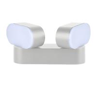 V-TAC Lampada LED da Muro Ovale 12W 110LM/W Colore Bianco con Doppia Testa Ruota [EEK: E]
