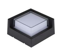 V-TAC VT-831 Lampada LED 7W da parete quadrata corpo nero e diffusore bianco [EEK: F]