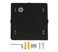 V-TAC VT-704-B Lampada LED da parete forma Quadrato 4W 110LM/W Colore Nero 3000K