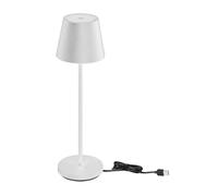 V-TAC Lampada LED da Tavolo 1.5W a batteria in alluminio con caricatore Wireless