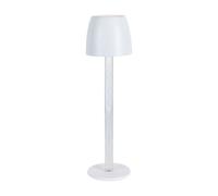 V-TAC VT-7576 Lampada da tavolo LED ricaricabile 3W Colore bianco e Trasparente