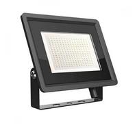 Lampada led faro 200w proiettore smd 88lm/w corpo nero 6500k (6734)
