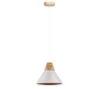 V-TAC SKU.3756 Sospensione Alluminio Lampadina Bianco vt-7425, Plastica, e altro Materiaux, E27, Rame, Altezza x Larghezza x profondità: 260 mm x 170 mm x 1080 mm