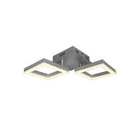 V-TAC Lampadario LED con 2 Cornici 14W in Metallo Colore Grigio 3000?