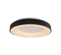 V-TAC Lampadario LED con Montaggio a Plafone 49W Dimmerabile TRIAC d: 600mm h: 105mm Colore Nero 3000K