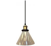 V-TAC - Lampadario Pendente A Sospensione E27 Vetro Trasparente 180 Vt-7185 3738