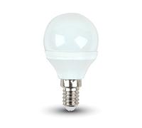 LAMPADINA LED E14 4W BIANCO FREDDO A BULBO VT-1819-LED4124 V-TAC