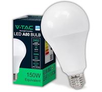 V-TAC Lampadina LED A80 - Base E27-20W - [ SUPER LUMINOSA 2452 LUMEN ] - Lampadine LED per Massima Efficienza e Risparmio Energetico - (Equivalenti a 150W) - Luce Bianca Naturale 4000K