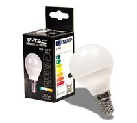 LAMPADINE LED E14 E27 2,9 3,7W 4,5W 5,5W 7W 9W V-TAC SAMSUNG CANDELA OLIVA BULBO [EEK: A+]