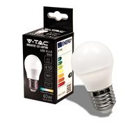 VT-217409 - Lampada a LED E27, 4,5 W, 470 lm, 6500 K.