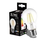 V-TAC Lampadina LED E27 VT-1887-LED214272 Filamento A60 6W 3000K Bianco caldo 600 lm