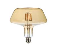 V-TAC Lampadina LED E27 8W T180 Filamento Ambrata 1800K