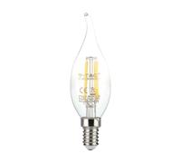 V-TAC Lampadina LED E14 4W 100LM/W Candela a Fiamma Filamento 3000K
