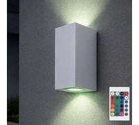 V-TAC LED ALU Faretto Da Parete UP DOWN Terrazza RGB Telecomm IP44
